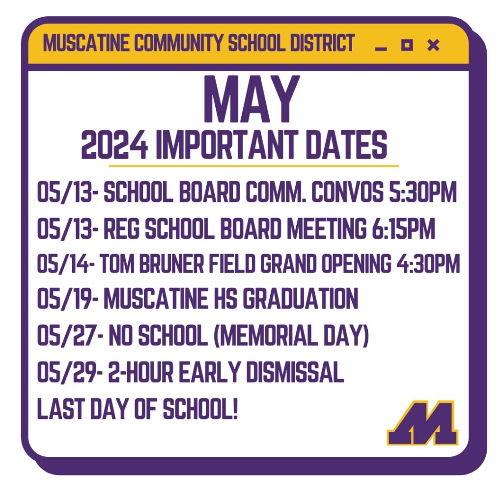 MCSD May 2024 Important Dates 3