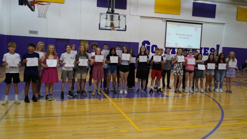 8th grade presidential awards 